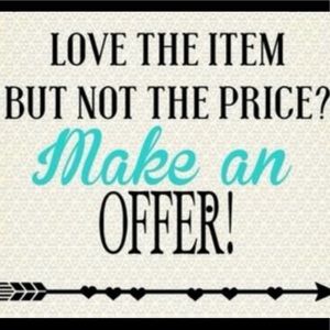 We accept Offers!!☺️